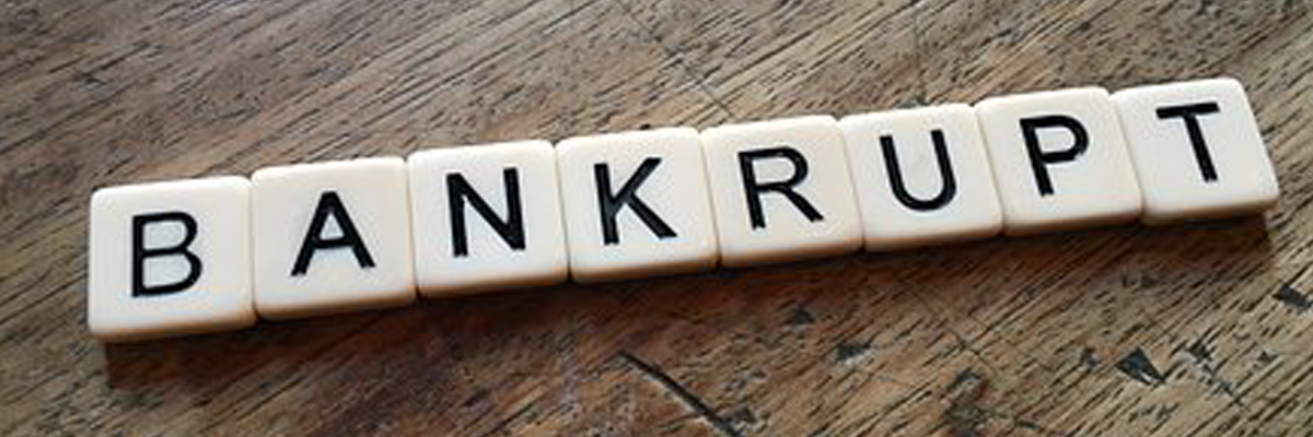 bankrupt